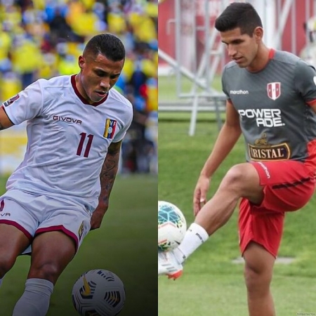 Machis y Abram, con sus selección durante este parón (SELECCIÓN VENEZUELA / IG @LABRAM96)