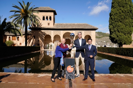 Presentación de la Copa del Rey en la Alhambra (ACB) 