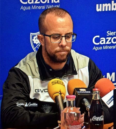 Vicente Gabaldón, entrenador del Alhendín Balompié 