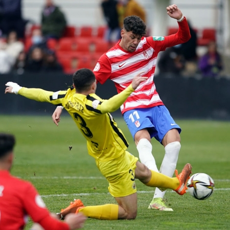 El partido ante el conjunto murciano fue muy intenso (CANTERA NAZARÍ) 