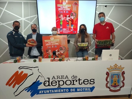 Presentación de la liga escolar de baloncesto (AYTO. MOTRIL)