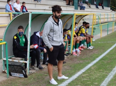 Jorge Moreno durante un partido con Los Barrios (EUROPA SUR)