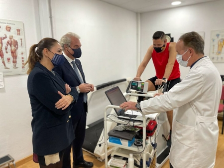 Visita al centro de Medicina Deportiva (AYTO. GRANADA)