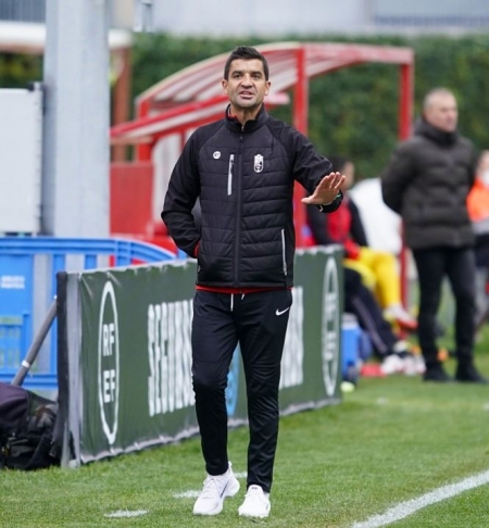 Rubén Torrecilla durante un partido anterior (GRANADA CF / ARCHIVO) 
