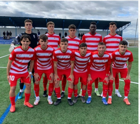 Once inicial del Granada juvenil ante el Recreativo de Huelva (CANTERA NAZARÍ) 