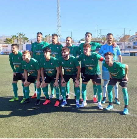 Once inicial del CD Huétor Vega en Torre del Mar (CD HUÉTOR VEGA) 