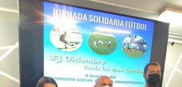 21 dic 21 Presentación Jornada Solidaria de Fútbol