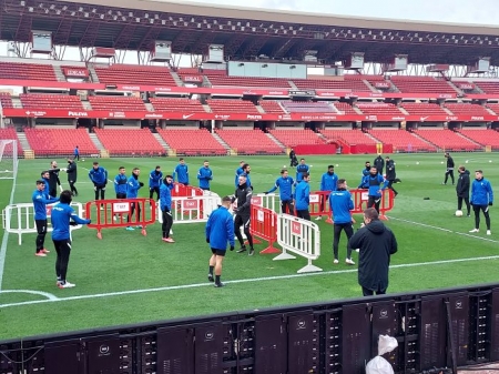 El Granada entrenará finalmente a puerta cerrada en el `Nuevo Los Cármenes` (FRAN CALVO)