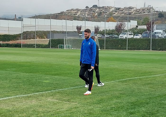 Domingos Duarte, en un entrenamiento individualizado en la Ciudad Deportiva durante su lesión (FRAN CALVO) Domingos Duarte, en un entrenamiento individualizado en la Ciudad Deportiva durante su lesión (FRAN CALVO)