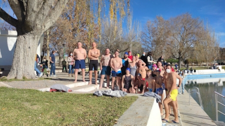 Participantes en la travesía (AYTO. HUÉSCAR) 