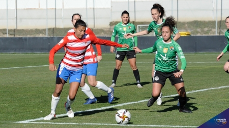 Pamela González no estará disponible para el partido ante el Elche (JOSÉ M. BALDOMERO)