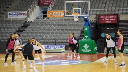 Entrenamiento del Manuela Fundación Raca (RACA) 