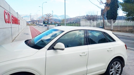 Germán, a su llegada a la Ciudad Deportiva este miércoles (FRAN CALVO)