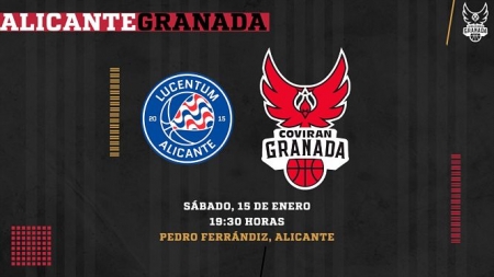 El Covirán Granada visitará a HLA Alicante (FUNDACIÓN CB GRANADA)C