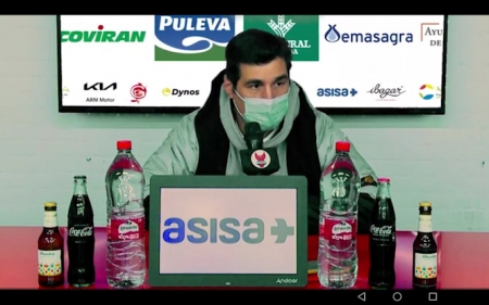 Rueda de prensa previa de Pablo Pin (FUNDACIÓN CB GRANADA) 