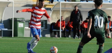 Mario González durante el partido de Copa del Rey ante el Leganés (JOSÉ M. BALDOMERO) 