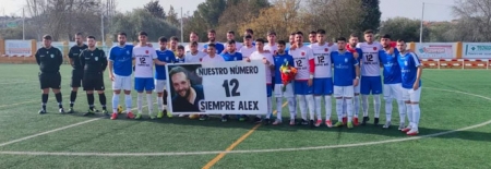 Cúllar Vega CF y Alfacar Atlético han homenajeado a Álex Muñoz (CÚLLAR VEGA CF) 
