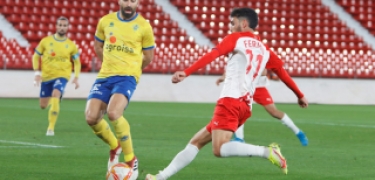Javi Gadea marcó el segundo gol del Agroisa Huétor Tájar (UD ALMERÍA / ARCHIVO) 