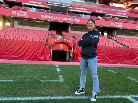 Laura Pérez, en el `Nuevo Los Cármenes` (GRJ)