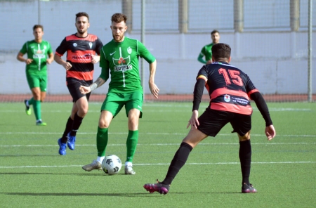 Nacho Buil en el partido del pasado domingo ante el Céltic CF (J. PALMA)
