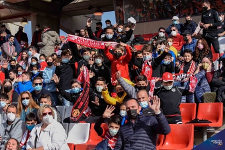Los estadios de fútbol seguirán manteniendo el 75 % de aforo durante febrero (JOSÉ M. BALDOMERO)