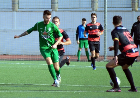 Nacho Buil en el partido del pasado domingo ante el Céltic CF (J. PALMA)