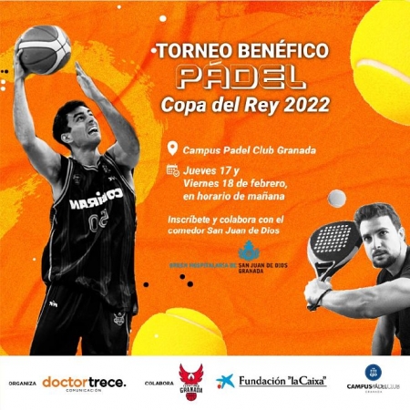 Cartel del Torneo solidario de Padel (DOCTOR TRECE)