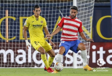 Imagen del partido entre Villarreal y Granada de la primera vuelta (LALIGA)