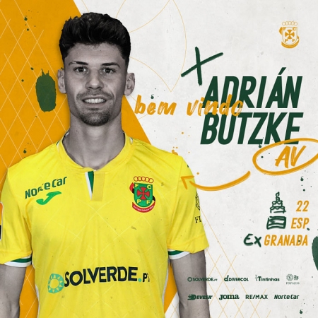 Adrián Butzke jugará cedido en Portugal hasta el final de temporada (PAÇOS FERREIRA)