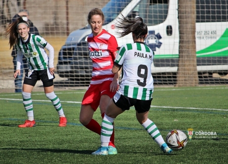 Lauri, durante un lance del partido ante el Córdoba (CÓRDOBA CF)