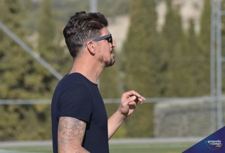 Leví Cantero es el entrenador del mes de enero en Primera Andaluza (J. PALMA) 