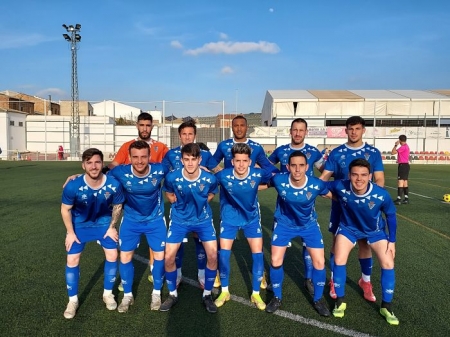 Once inicial del Maracena en Begíjar (UD MARACENA)