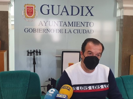 El concejal de Deportes del Ayuntamiento de Guadix, Jesús Samaniego (AYTO. GUADIX)