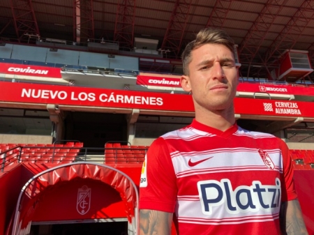 Dani Raba será presentado el jueves como nuevo jugador del Granada (PEPE VILLOSLADA / GCF)