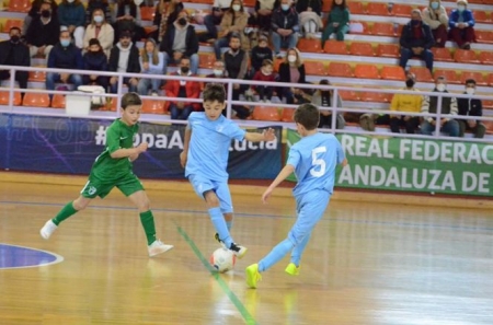 Las jóvenes promesas del fútbol sala andaluz están dejando muestras de su calidad en Guadix (RFAF) 