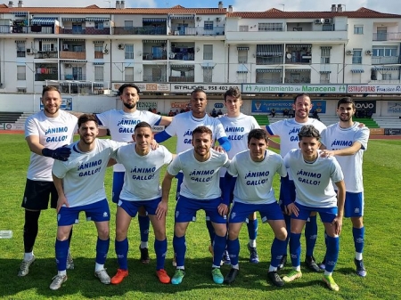 Once inicial del Maracena ante el Poli Almería (UD MARACENA)