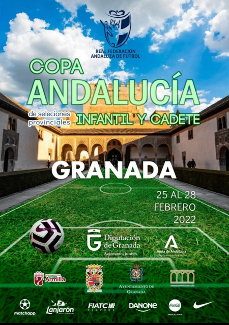 Cartel del campeonato de Andalucía de selecciones provinciales (RFAF)