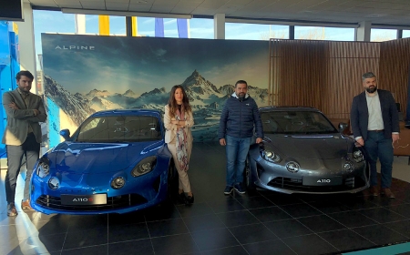 Los modelos Alpine están expuestos en el concesionario Japemasa Granada 