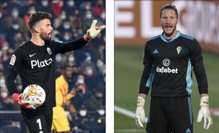 Luís Maximiano y Ledesma son los dos guardametas que más paran de LaLiga (JOSÉ M. BALDOMERO; MARCA)