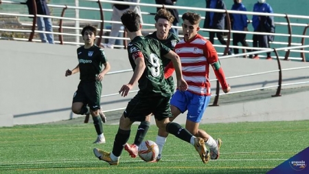 El Granada juvenil eliminó al Leganés en la anterior eliminatoria (JOSÉ M. BALDOMERO) 