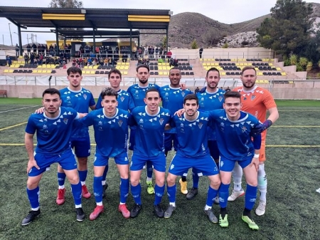 Once inicial del Maracena en Cantoria (UD MARACENA)