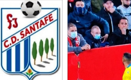 El Santa Fe no dudó en `condenar y pedir disculpas` por los actos que hizo un ya ex jugador de su club durante el Granada - Cádiz