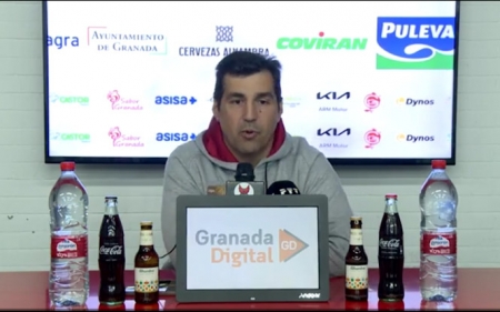 Rueda de prensa previa de Pablo Pin (FUNDACIÓN CB GRANADA) 