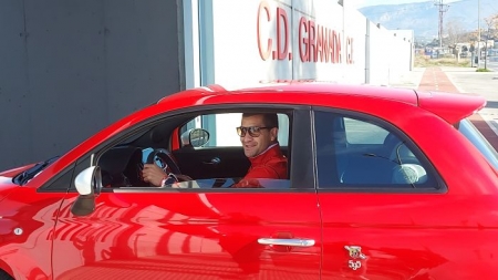 Rubén Torrecilla, a su llegada a la Ciudad Deportiva este domingo (FRAN CALVO)
