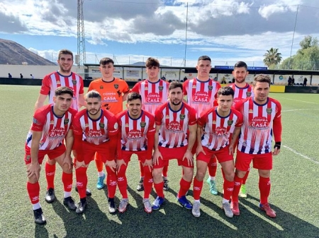 Once inicial del Arenas ante el Berja (ARENAS DE ARMILLA) 