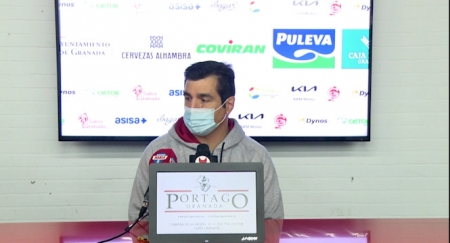 Rueda de prensa previa de Pablo Pin (FUNDACIÓN CB GRANADA)