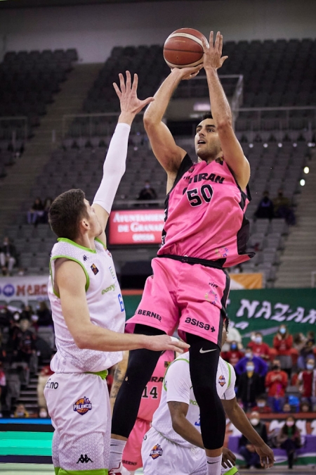 Jacobo Díaz fue el mejor jugador del Covirán Granada (FERMÍN RODRÍGUEZ/ FUNDACIÓN CBG)