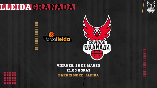 El Covirán Granada visitará a Lleida (FUNDACIÓN CB GRANADA) 
