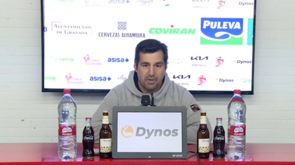 Rueda de prensa previa de Pablo Pin (FUNDACIÓN CB GRANADA) 
