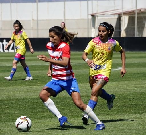 Pamela González, en un lance del partido ante el Juan Grande (GCF)